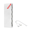 COOLMOON AM10 ARGB+PWM Dual 10 Ports Temperature Control Splitter Case Fan 5V 3Pin HUB(White)