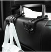 3pcs Car Foldable Hook Multifunctional Rear Seat Phone Holder(Black)
