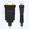DTECH DT-5002A 1.8m USB To RS232 Serial Line DB9 Needle COM Port