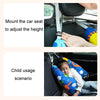 55x66cm Children Car Seat Belt Prevent Neck Strangulation Sleeping Pillow(Zoo)