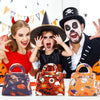 2pcs /Pack DIY Halloween Candy Bag Children Dress-Up Felt Gift Bag(Ghost Candy Spider)