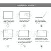 0.4mm 9H Surface Hardness Full Screen Tempered Glass Film for Microsoft Surface Book 13.5 inch