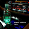1 Pair 68mm LED Smart Light-Emitting Coaster Light Car Cup Slot Atmosphere Light(Cat Claws)