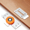 Closet Sliding Door Pulley Fittings Silent Sliding Door Accessories With 8 Screws, Model: Pulley