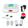 GSM PSTN Smart Alarm System with LCD Touch Panel & RFID (White)