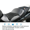 HOUZHI MTZT1010 Motorcycle Sun Insulation Cushion 3D Grid Breathable Sweating Cool Seat Cover, Style: Single Layer XL