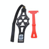 8PCS Car Snow Tire Anti-skid Chains For Family Car(Black)