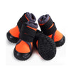 Dog Shoes, Non-Slip, Waterproof, Orange, Size 60 (6cm), Small/Medium/Large Dogs