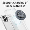 ROCK W51 15W Magnetic Ring Holder 3 in 1 Wireless Charger (Black)