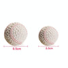 Squeaky Latex Dog Ball Toy - Small Tennis Ball - For Puppies & Light Chewers