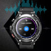 T92 1.28 inch IPS Touch Screen 2 in 1 Bluetooth Headset Smart Watch, Support Heart Rate Monitoring/Bluetooth Music(Black)