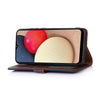 For Alcatel 1B 2022 KHAZNEH Litchi Texture Leather RFID Phone Case(Brown)