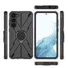 For Samsung Galaxy S23+ 5G Armor Bear Shockproof PC + TPU Phone Case with Ring(Black)
