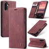 For Samsung Galaxy A36 CaseMe 013 Multifunctional Horizontal Flip Leather Phone Case(Red)