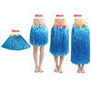 3 PCS Hawaiian Hula Party Show Dress Up Props, Size: 80cm(Single Layer Orange)