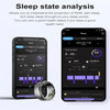 R06 SIZE 10 Smart Ring, Support Heart Rate / Blood Oxygen / Sleep Monitoring / Multiple Sports Modes(Black)