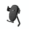 CYCLINGBOX BG-2930 Bicycle Mobile Phone Frame Plastic One-Click Lock Mobile Phone Bracket, Style: Rearview Mirror Installation (Black