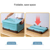 Foldable Book Box Plastic Storage Box, Color: S Banana Yellow
