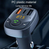 36W Car Bluetooth MP3 Player FM Transmitter Multifunctional Car Charger, Model: S-15PD