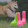 Waterproof Dog Boots, Red, Size S - 4PCS