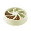 Slow Feeder Dog & Cat Bowl, Green Windmill, Anti-Choking