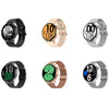 Wearkey DT4+ 1.36 Inch HD Screen Smart Call watch with NFC Function, Color: Black Silicone