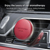 WEKOME WT-CA07 K-Captain Genuine Leather Solid Car Aroma Diffuser(Red)