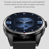 R6 1.32 inch Round Screen 2 in 1 Bluetooth Earphone Smart Watch, Support Bluetooth Call / Health Monitoring(Silver Silicone Strap)