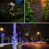 200 LEDs Outdoor Waterproof Christmas Festival Decoration Solar Lamp String, Length: 22m(Red)