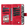 For Samsung Galaxy A06 5G Multi-Card Totem Zipper Leather Phone Case(Red)