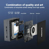 GXMO GX55 Windows 11 Intel N5105 Mini PC NVME SSD WiFi Mini Desktop Computer, Specification:16GB+512GB(Black)