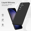 For Samsung Galaxy S25+ 5G MagSafe Magnetic Liquid Silicone Phone Case(Black)