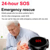 ET310 1.39 inch IPS Screen IP67 Waterproof Silicone Band Smart Watch, Support Body Temperature Monitoring / ECG (Red)