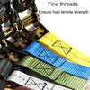 Motorcycle Ratchet Tensioner Cargo Bundling And Luggage Fixing Straps, Specification: Black 3m