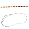 5 PCS 45 LED 3528 SMD Waterproof Flexible Car Strip Light for Car Decoration, DC 12V, Length: 90cm(White Light)