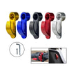 2pcs Motorcycle Modified Helmet Hook Scooter Side Storage Hook(Black)