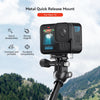 For GoPro HERO13 Black aMagisn Metal Magnetic Quick Release Base Dual Interface Adapter