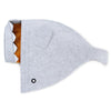 Washable Grey Fish Cat & Dog Bed - Felt, 40x40x50cm