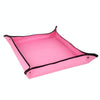 Balcony Green Planting Pot Rolling Basin Mat Home Gardening Seed Planting Waterproof Flower Pad Replacement Operation Pad(V2.0 Pink)