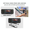 For Steam Deck Hifylux ST-PF14 Game Console Silicone Case Anti-scratch Non-slip Handheld Case Lanyard(Red)