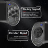 ANBERNIC RG ARC-S Handheld Game Console 4-Inch IPS Screen Linux System Portable Video Arcade 256G(Transparent Black)