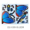 Children Insects Cognition DIY 3D Puzzle KT Board Handmade Simulation Animal Model Toys, Model: Butterfly