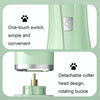 Multifunctional Pet Electric Shaver Cat And Dog Hair Clipper, Color: 4-in-1 Green