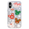 For iPhone XS Max Christmas Series PC Full Coverage Pattern Phone Case(CW051 White)
