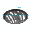 BM1076 Round Pizza Pie Nonstick Baking Pan with Perforated Bottom Baking Mold(12 inches)