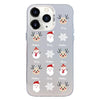For iPhone 11 Pro Max Christmas Series PC Full Coverage Pattern Phone Case(CW060 White)