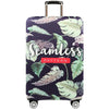 Thickened Wear-resistant Stretch Elastic Luggage Dust Cover, Size: S(Banana Leaf Purple)