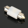 2 PCS 31mm DC12V 1.7W 6000K 135LM 2LEDs SMD-3030 Car Reading Lamp, with Decoder