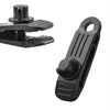 10pcs /Set Outdoor Camping Canopy Windproof Clip Tent Additional Pull Point Plastic Clip Rainproof Tarp Fixing Clip, Color: B Clip + Flat Buckle