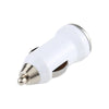 DC 5V / 1A USB Car Charger for Galaxy SIV / i9500 / SIII / i9300 / i8190 / S7562 / i8750 / i9220 / N7000 / i9100 / i9082 / BlackBerry Z10 / HTC X920e / Nokia / Other Mobile Phones(White)